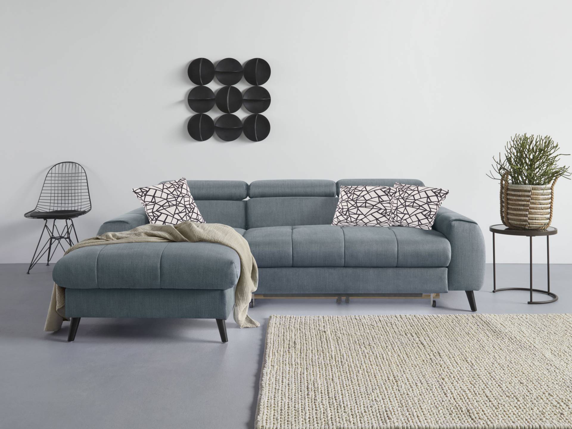 COTTA Ecksofa »Mia L-Form«, 3-tlg.-Kissen-Set, Recamiere, wahlweise mit oder ohne RGB-Beleuchtung COTTA Ecksofa »Mia L-Form«, 3-tlg.-Kissen-Set, Recamiere, wahlweise mit oder ohne RGB-Beleuchtung von COTTA
