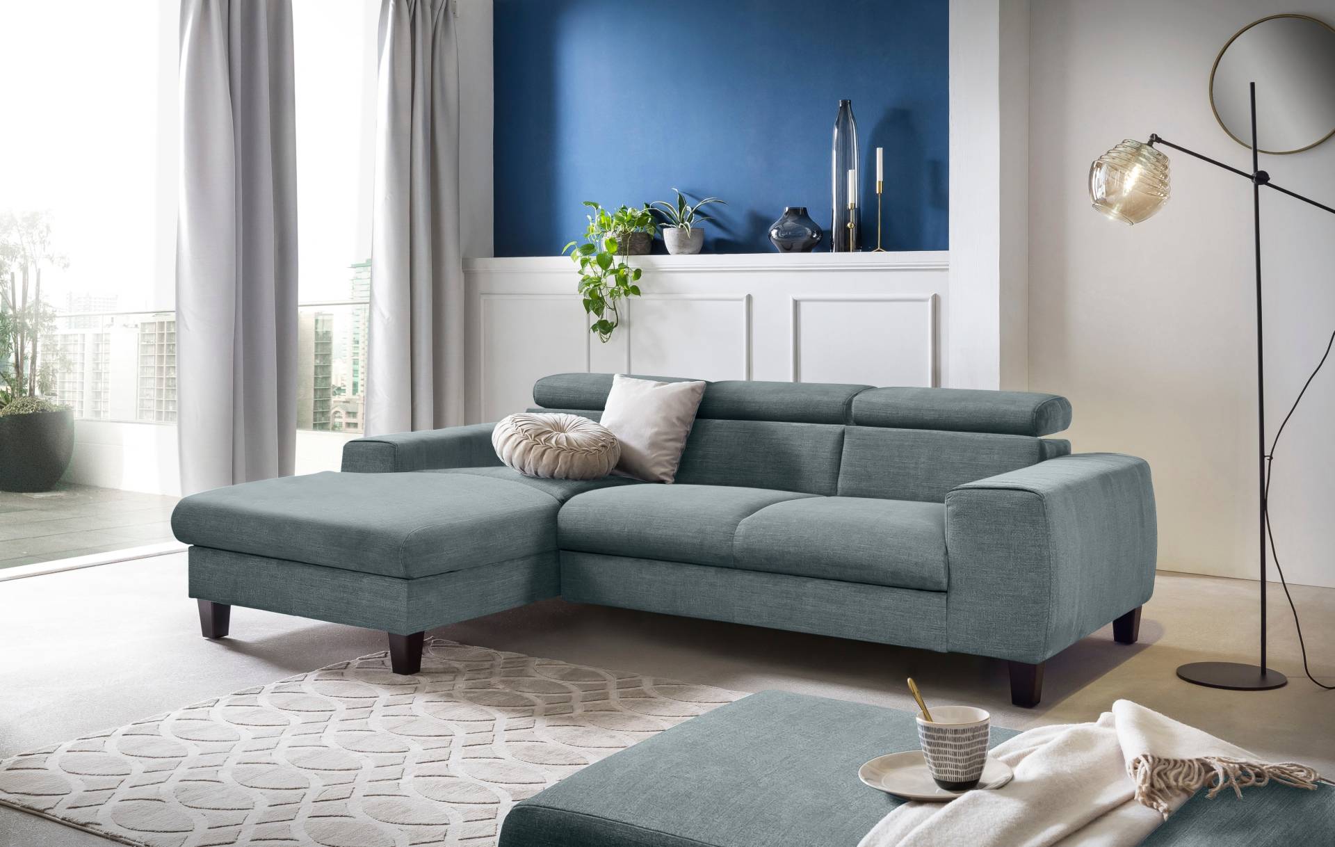 COTTA Ecksofa »Morven L-Form«, Inklusive Kopfteilverstellung, wahlweise mit Ladestation, Bettfunktion COTTA Ecksofa »Morven L-Form«, Inklusive Kopfteilverstellung, wahlweise mit Ladestation, Bettfunktion von COTTA