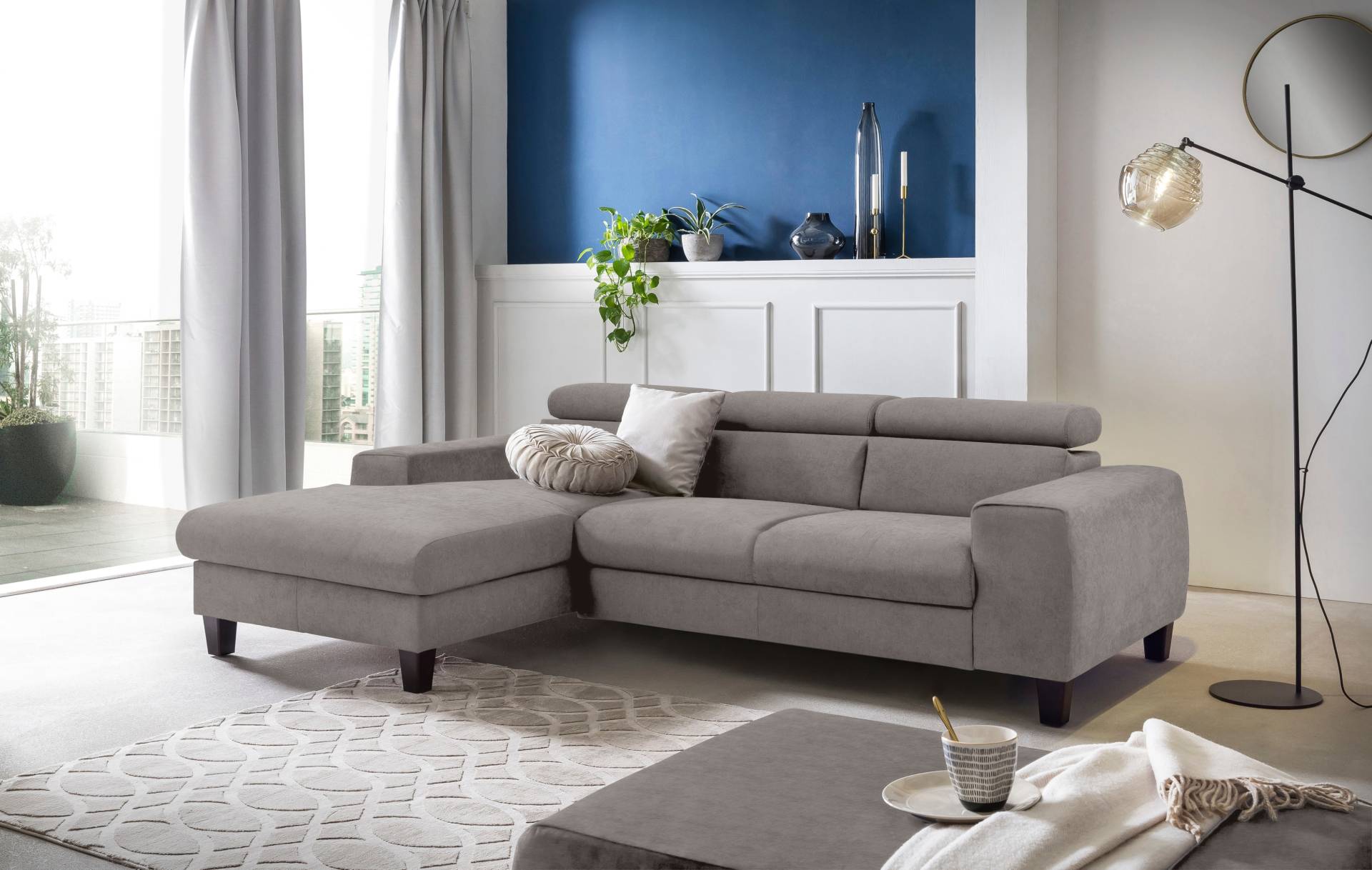 COTTA Ecksofa »Morven L-Form«, Inklusive Kopfteilverstellung, wahlweise mit Ladestation, Bettfunktion COTTA Ecksofa »Morven L-Form«, Inklusive Kopfteilverstellung, wahlweise mit Ladestation, Bettfunktion von COTTA