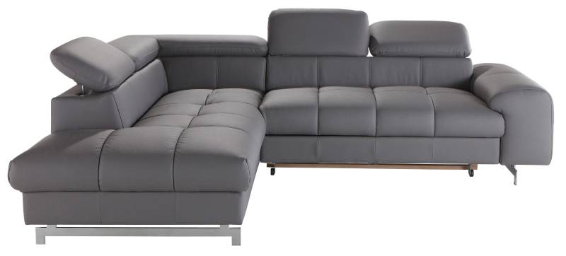 COTTA Ecksofa »Chef L-Form«, mit Kopfteilverstellung, wahlweise mit Bettfunktion von COTTA