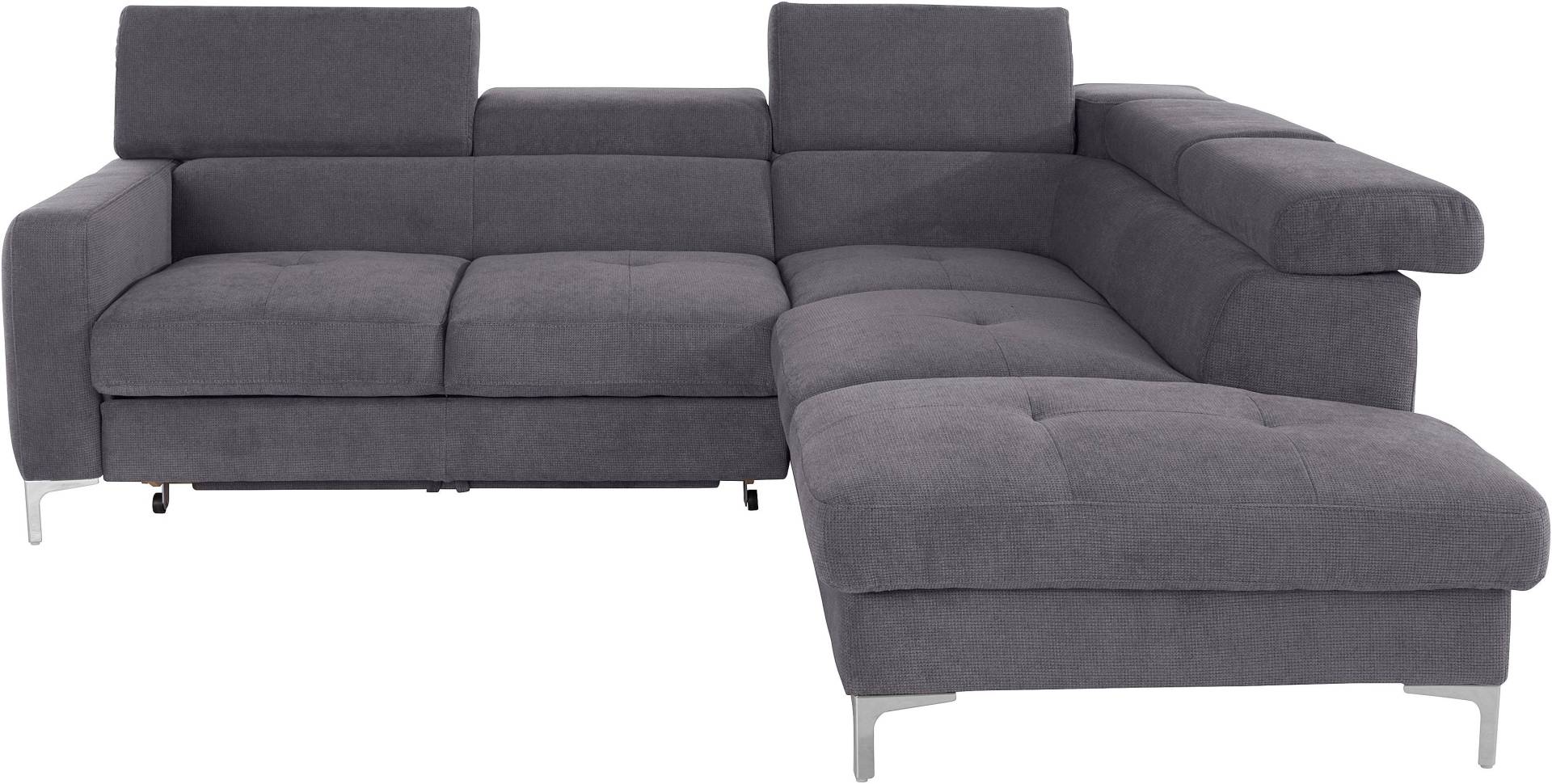 COTTA Ecksofa »Sammy L-Form«, mit Kopfteilverstellung, wahlweise mit Bettfunktion & Bettkasten von COTTA