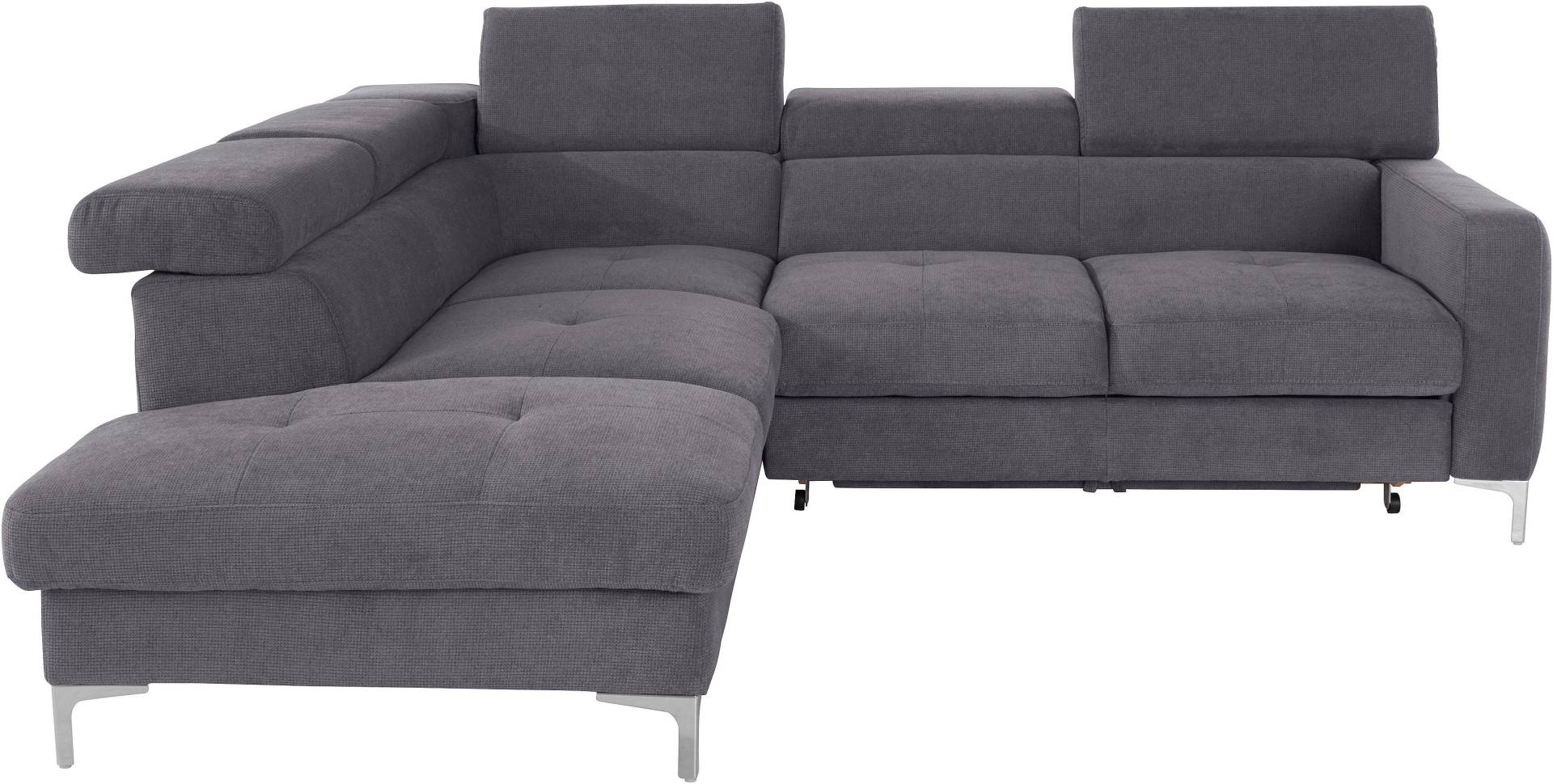COTTA Ecksofa »Sammy L-Form«, mit Kopfteilverstellung, wahlweise mit Bettfunktion & Bettkasten von COTTA