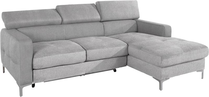COTTA Ecksofa »Sammy L-Form«, mit Kopfteilverstellung, wahlweise mit Bettfunktion & Bettkasten von COTTA