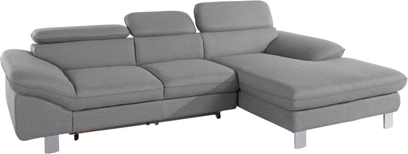 COTTA Ecksofa »Driver L-Form«, mit Kopfteilverstellung, wahlweise mit Bettfunktion & Bettkasten von COTTA