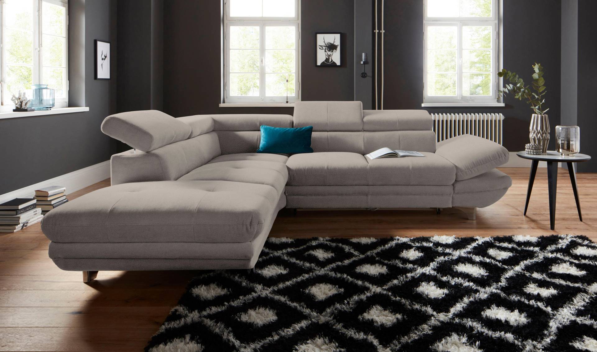 COTTA Ecksofa »Enterprise L-Form«, inklusive Kopf- und Armteilverstellung, wahlweise mit Bettfunktion COTTA Ecksofa »Enterprise L-Form«, inklusive Kopf- und Armteilverstellung, wahlweise mit Bettfunktion von COTTA