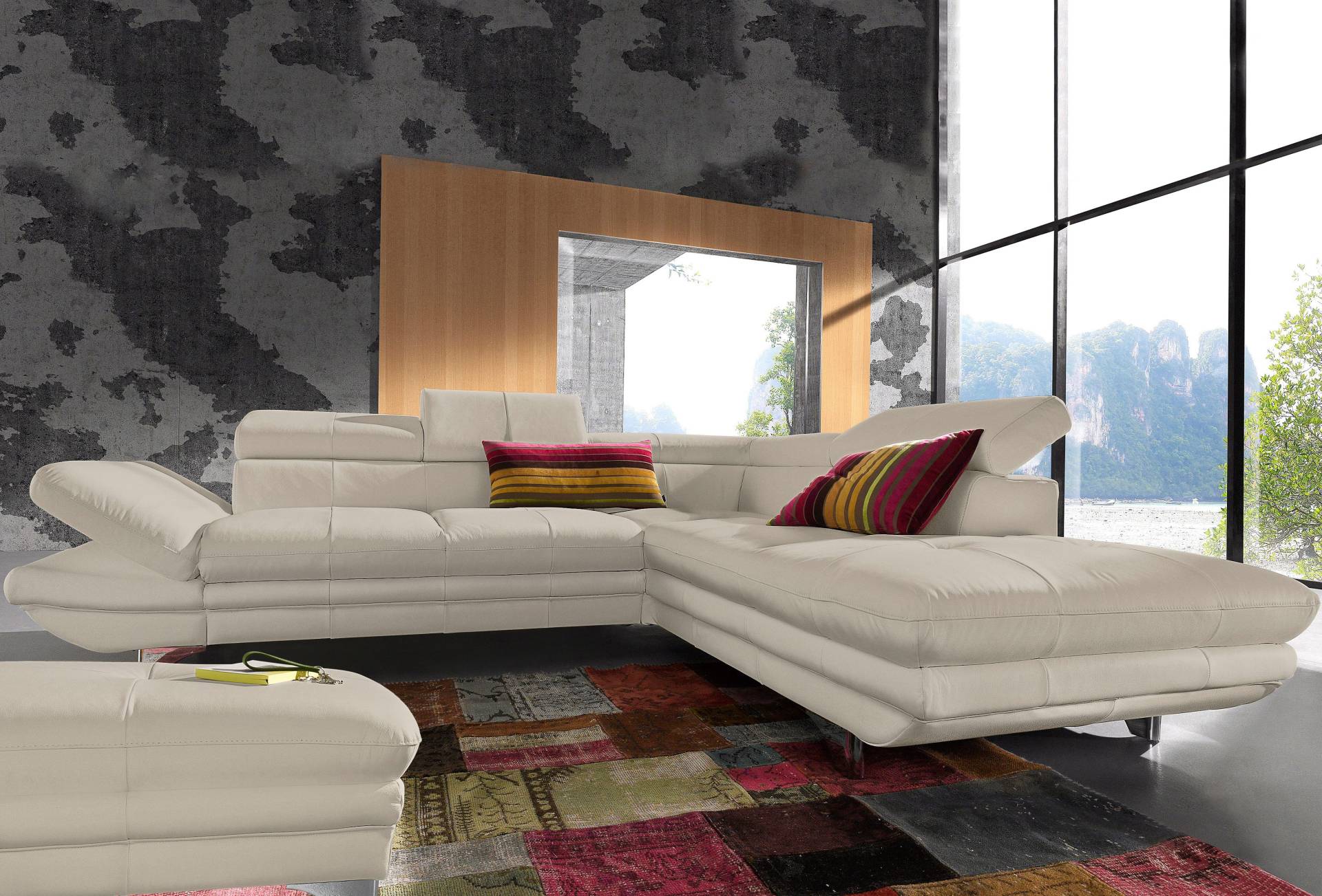 COTTA Ecksofa »Enterprise L-Form«, mit Kopf- und Armteilverstellung, wahlweise mit Bettfunktion COTTA Ecksofa »Enterprise L-Form«, mit Kopf- und Armteilverstellung, wahlweise mit Bettfunktion von COTTA