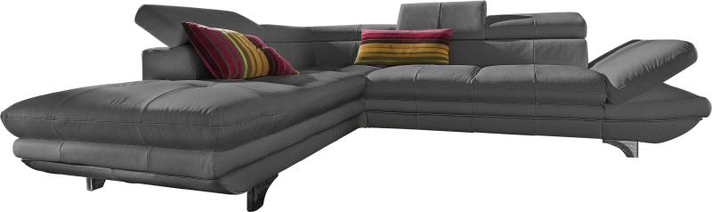 COTTA Ecksofa »Enterprise L-Form«, mit Kopf- und Armteilverstellung, wahlweise mit Bettfunktion von COTTA
