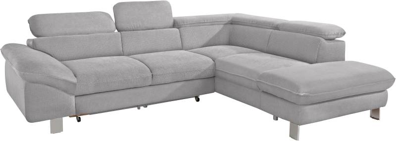 COTTA Ecksofa »Driver L-Form«, mit Kopfteilverstellung, wahlweise mit Bettfunktion von COTTA