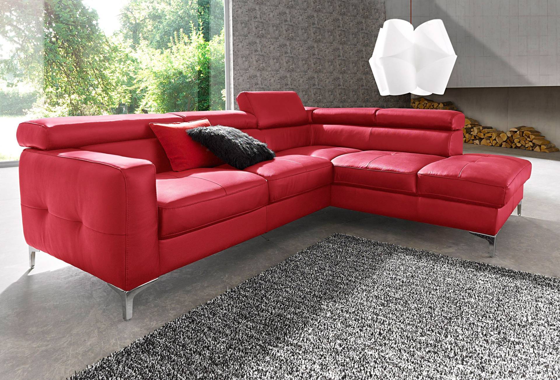 COTTA Ecksofa »Sammy L-Form« von COTTA