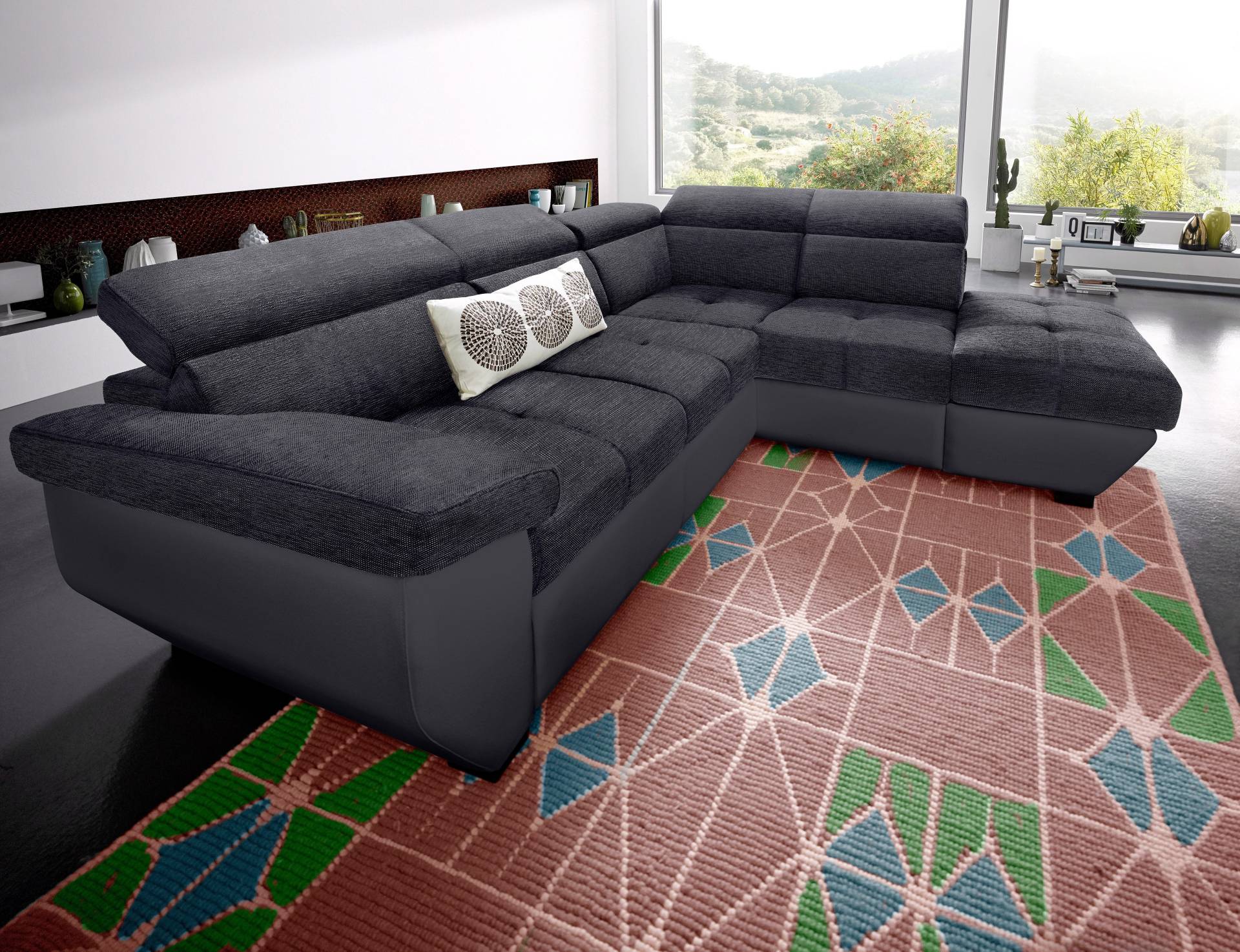 COTTA Ecksofa »Speedway L-Form«, mit Kopfteilverstellung, wahlweise mit Bettfunktion und Bettkasten COTTA Ecksofa »Speedway L-Form«, mit Kopfteilverstellung, wahlweise mit Bettfunktion und Bettkasten von COTTA