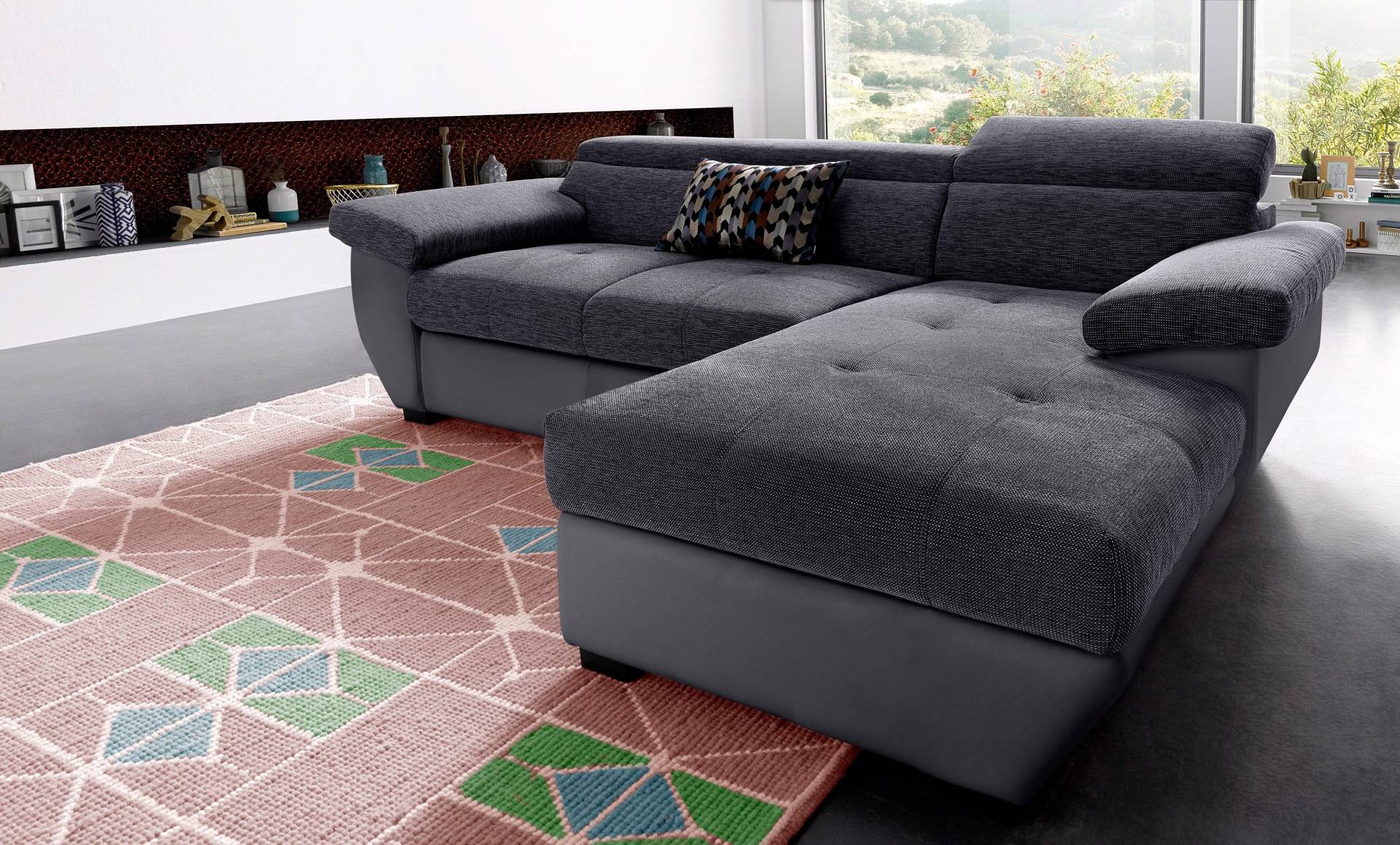 COTTA Ecksofa »Speedway L-Form«, inklusive Kopfteilverstellung, wahlweise mit Bettfunktion + Bettkasten COTTA Ecksofa »Speedway L-Form«, inklusive Kopfteilverstellung, wahlweise mit Bettfunktion + Bettkasten von COTTA