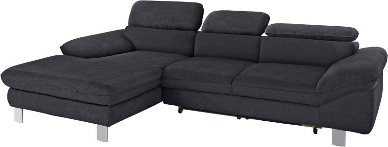 COTTA Ecksofa »Driver L-Form«, mit Kopfteilverstellung, wahlweise mit Bettfunktion von COTTA