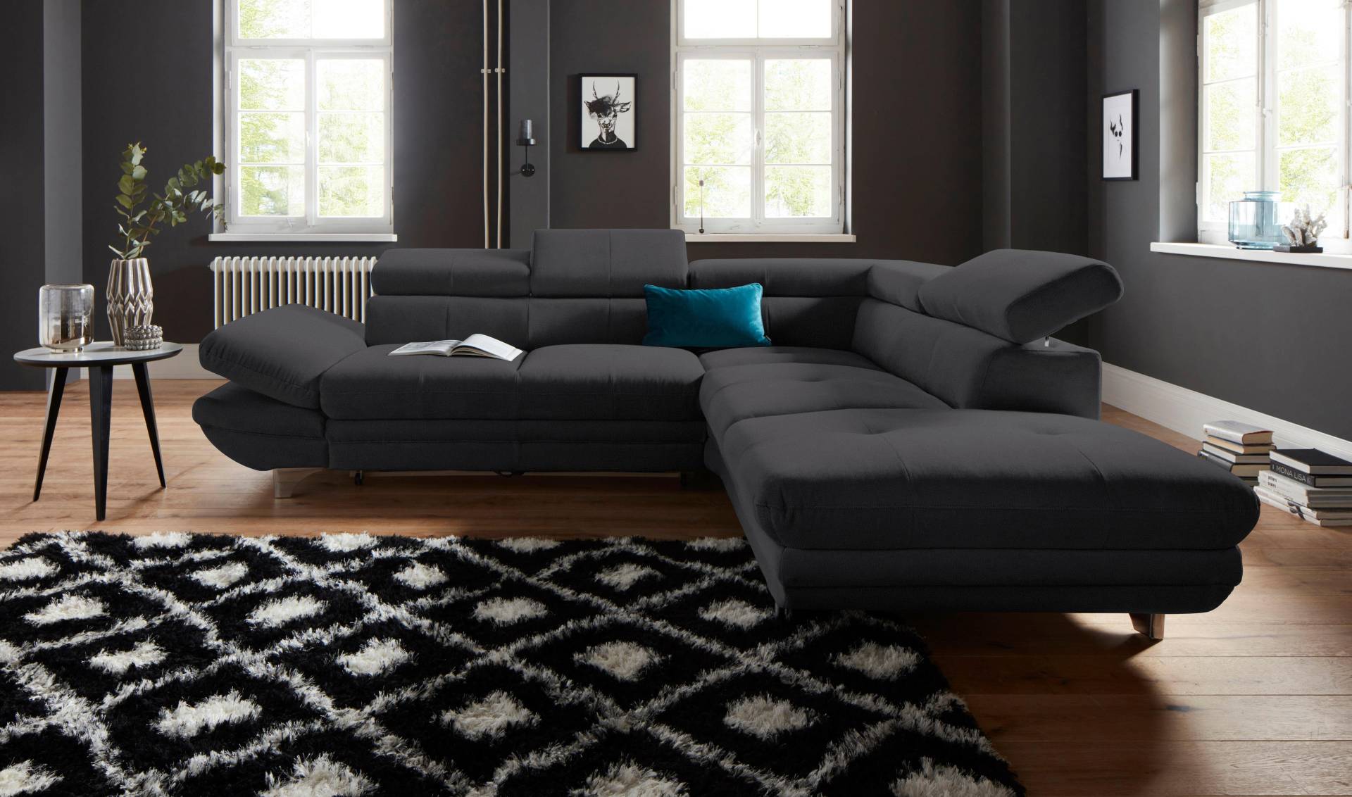 COTTA Ecksofa »Enterprise L-Form«, inklusive Kopf- und Armteilverstellung, wahlweise mit Bettfunktion COTTA Ecksofa »Enterprise L-Form«, inklusive Kopf- und Armteilverstellung, wahlweise mit Bettfunktion von COTTA