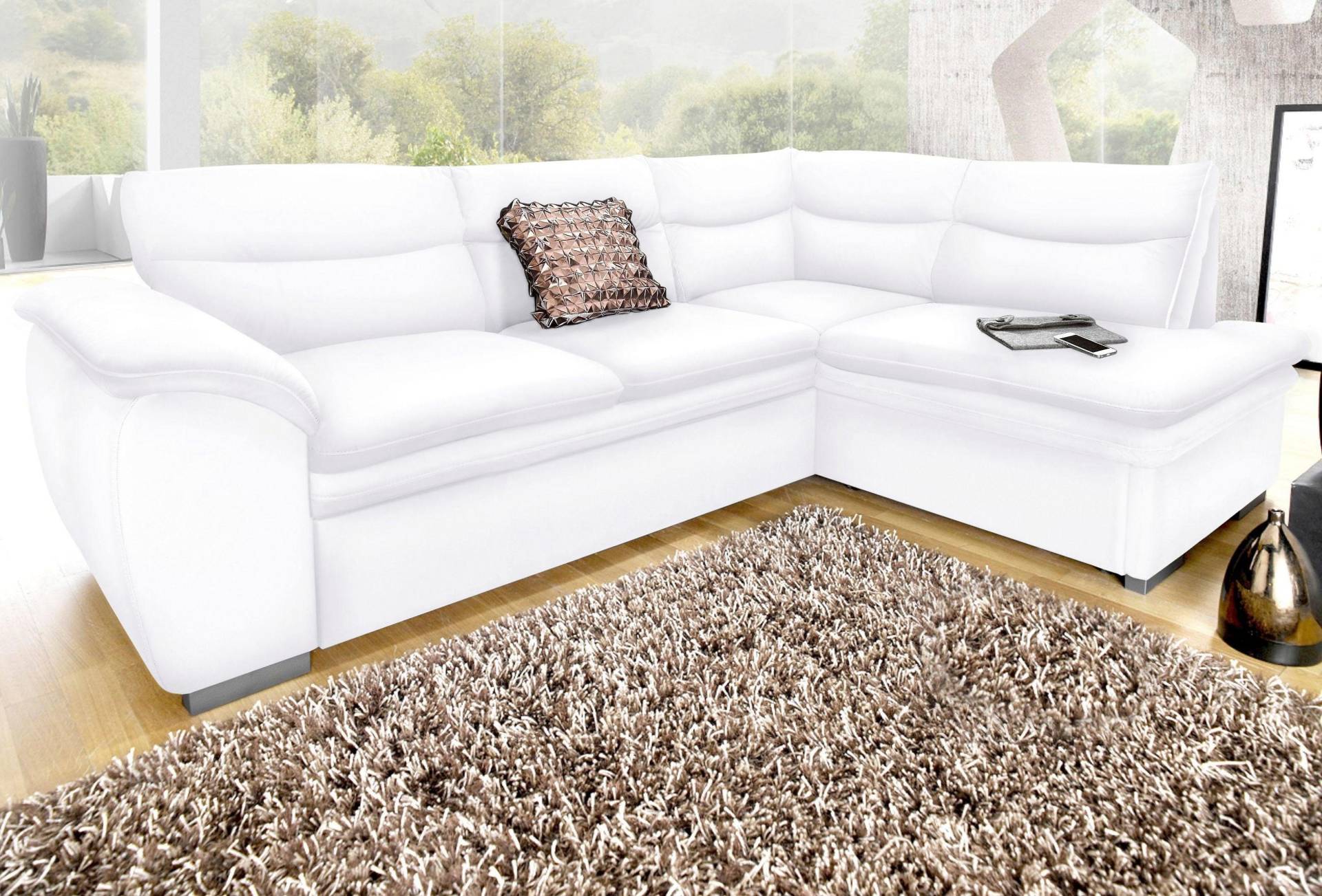 COTTA Ecksofa »Leandra L-Form«, wahlweise mit Bettfunktion und Bettkasten COTTA Ecksofa »Leandra L-Form«, wahlweise mit Bettfunktion und Bettkasten von COTTA