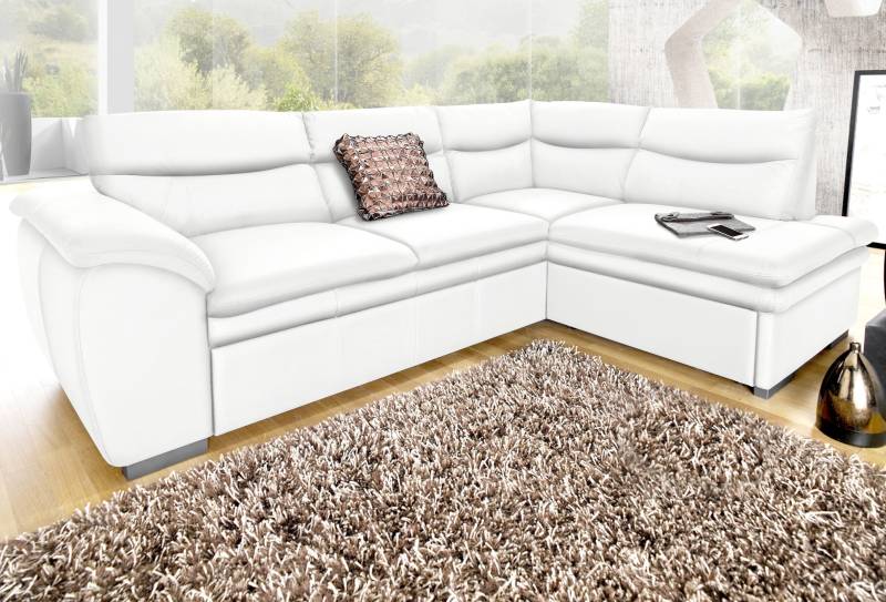 COTTA Ecksofa »Leandra L-Form«, wahlweise mit Bettfunktion & Bettkasten von COTTA