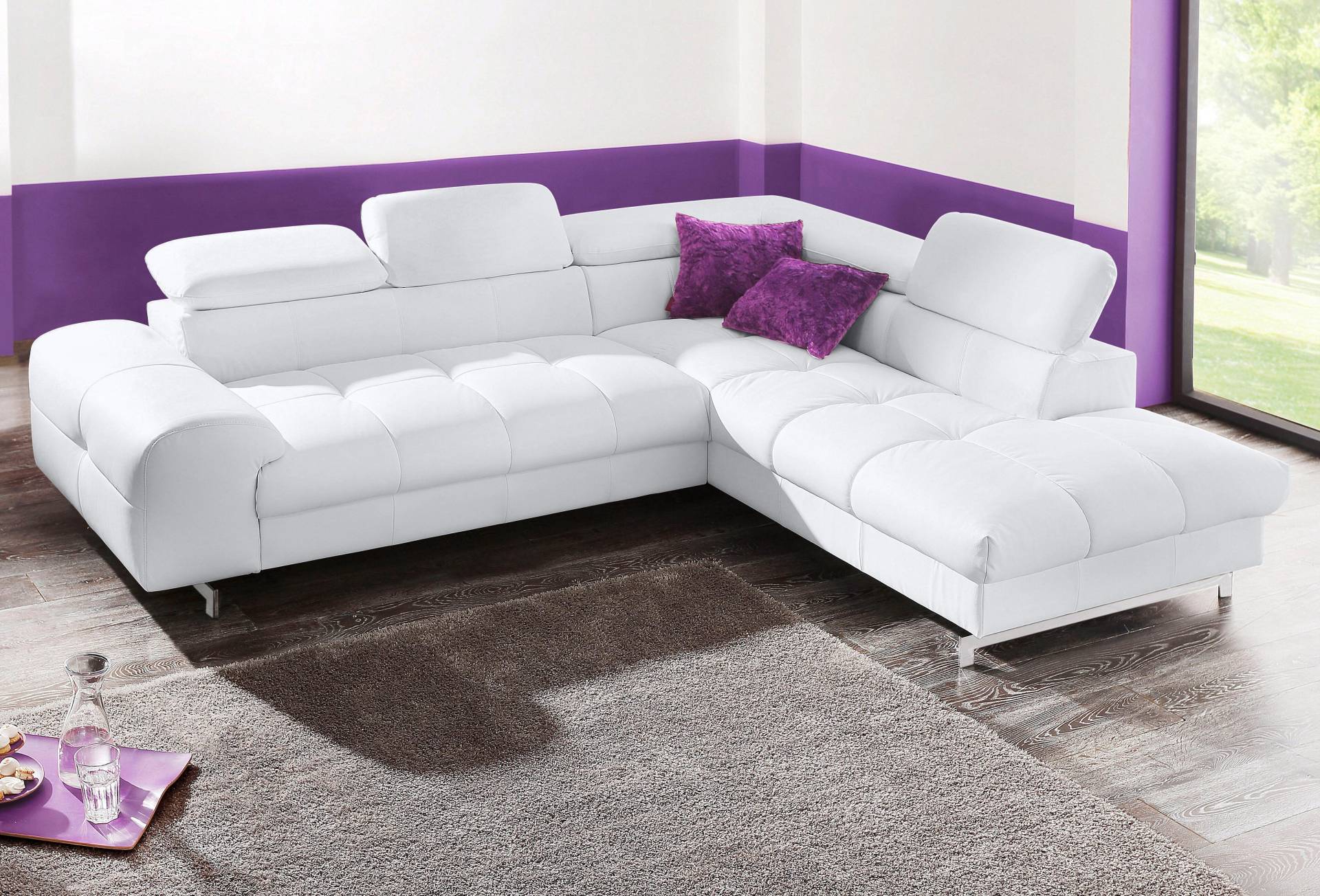 COTTA Ecksofa »Chef L-Form«, mit Kopfteilverstellung, wahlweise mit Bettfunktion COTTA Ecksofa »Chef L-Form«, mit Kopfteilverstellung, wahlweise mit Bettfunktion von COTTA