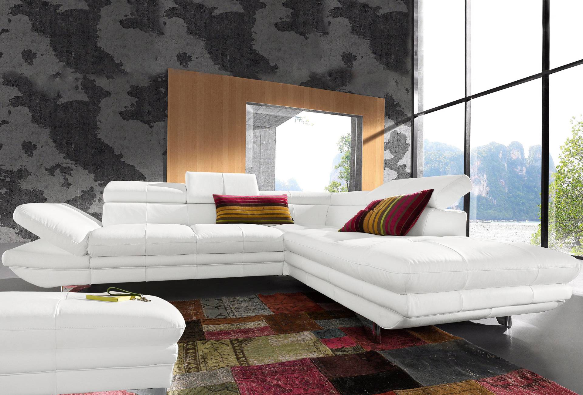 COTTA Ecksofa »Enterprise L-Form«, mit Kopf- und Armteilverstellung, wahlweise mit Bettfunktion COTTA Ecksofa »Enterprise L-Form«, mit Kopf- und Armteilverstellung, wahlweise mit Bettfunktion von COTTA