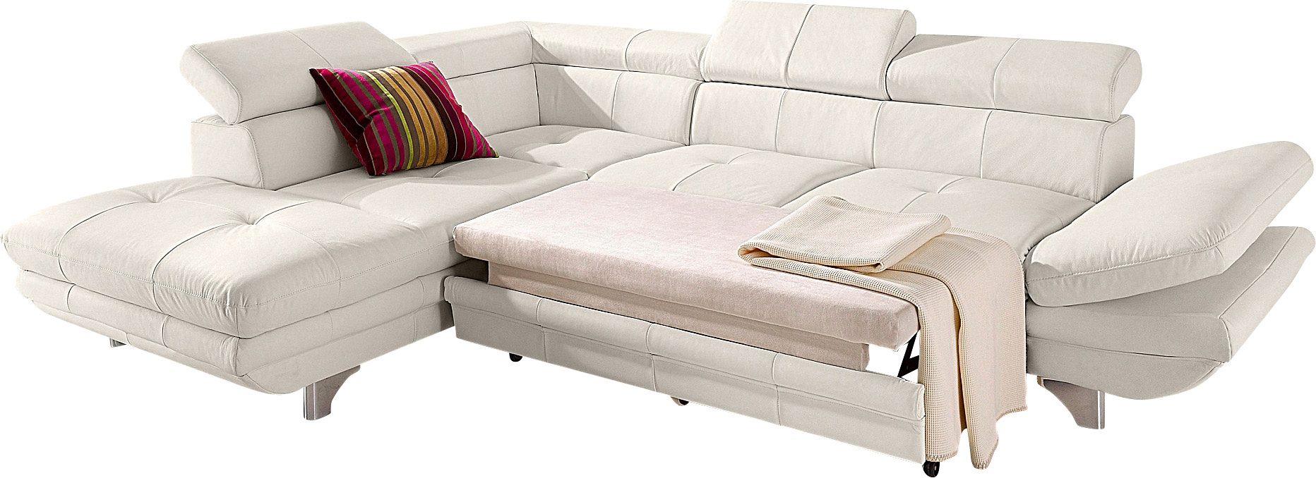 COTTA Ecksofa »Enterprise L-Form«, mit Arm- & Kopfteilverstellung, wahlweise mit Bettfunktion COTTA Ecksofa »Enterprise L-Form«, mit Arm- & Kopfteilverstellung, wahlweise mit Bettfunktion von COTTA