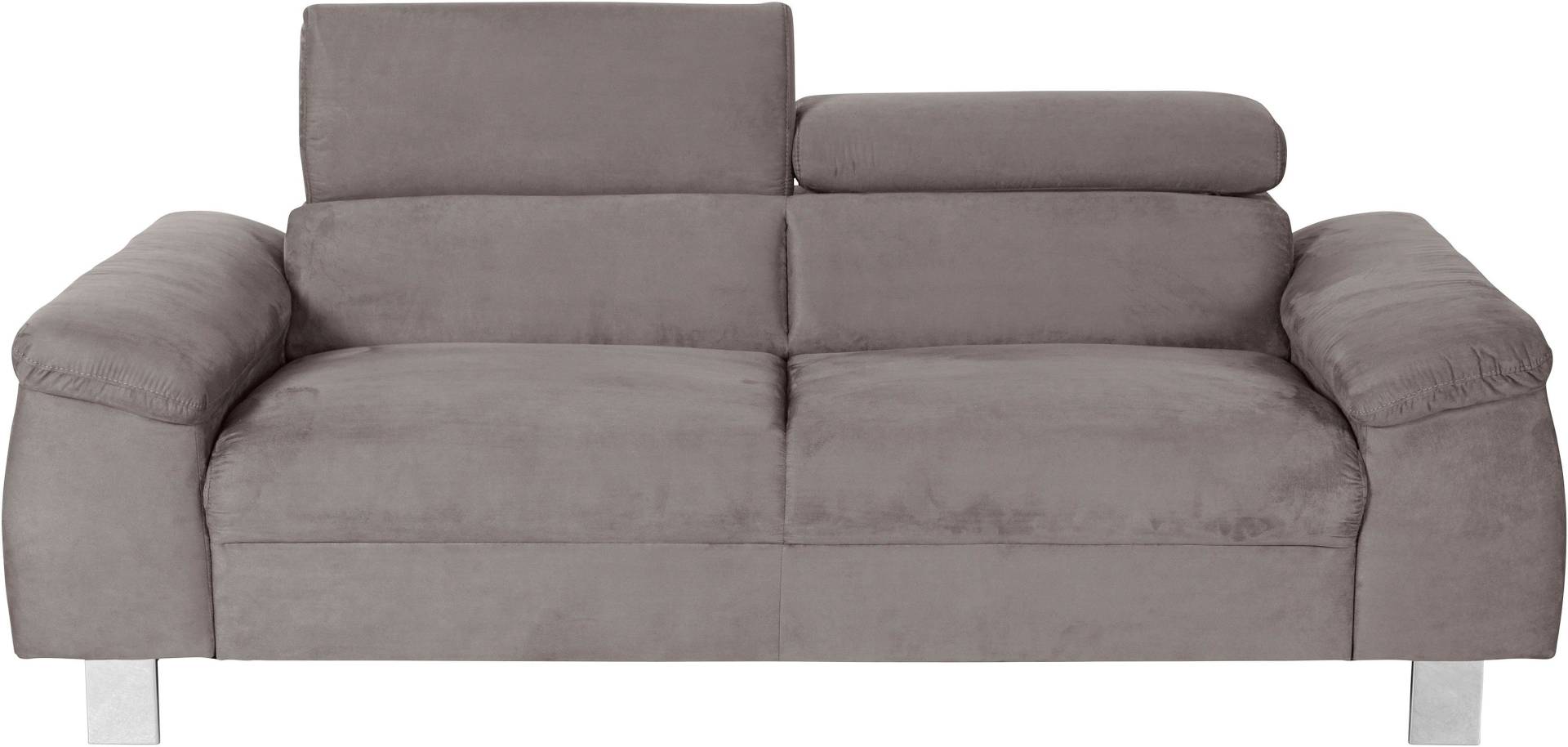COTTA Polstergarnitur »Komaris«, (Set), Set: bestehend aus 3-Sitzer und Hocker, inklusive Kopfteilverstellung von COTTA