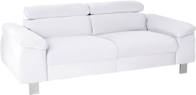 COTTA Polstergarnitur »Komaris«, (Set), Set: bestehend aus 3-Sitzer und Hocker, inklusive Kopfteilverstellung von COTTA