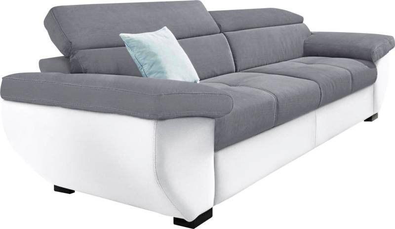 COTTA Polstergarnitur »Speedway«, (Set), Set: bestehend aus 2,5-Sitzer Sofa und Hocker, 2,5-Sitzer von COTTA