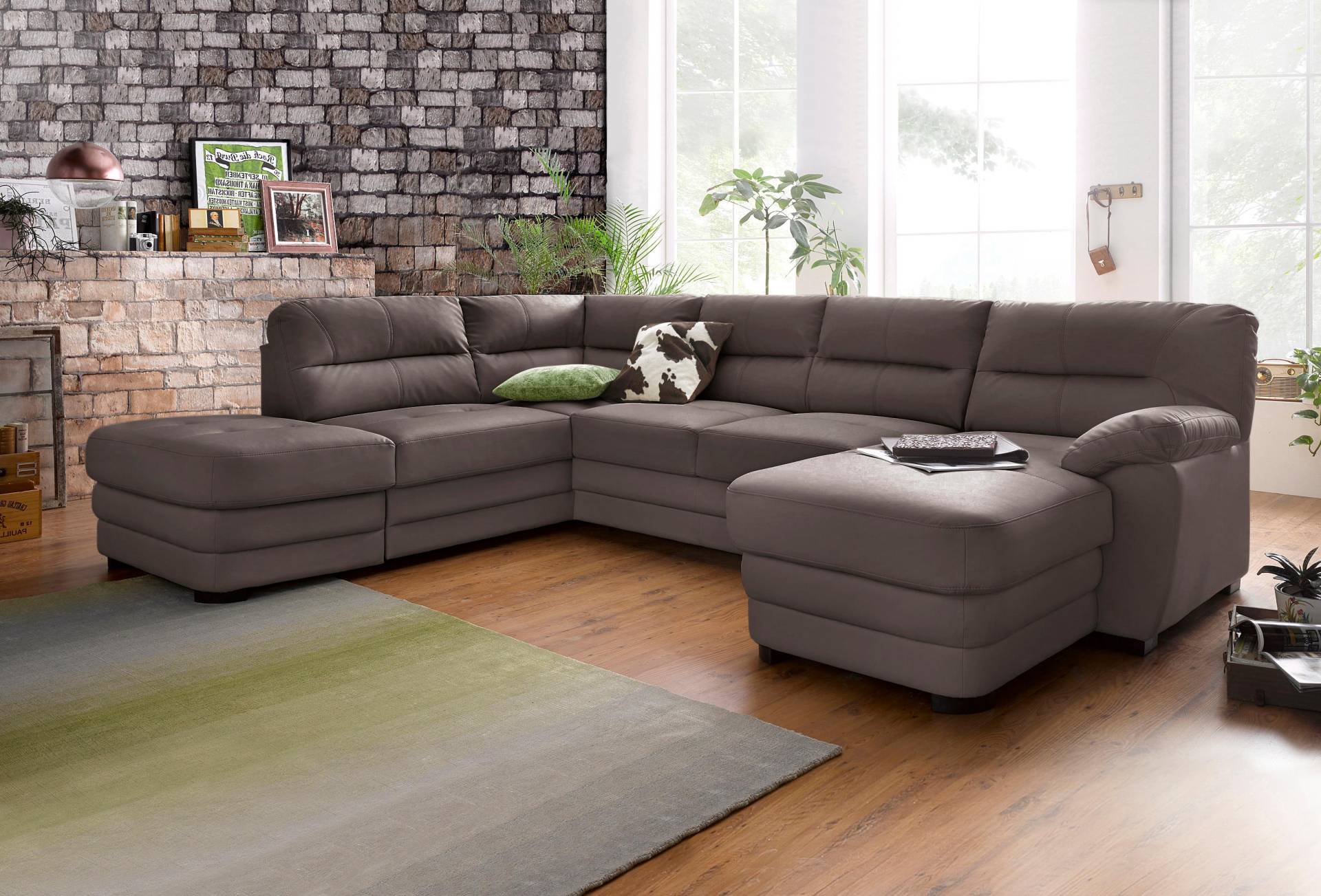 COTTA Wohnlandschaft »Royale U-Form«, wahlweise mit Bettfunktion COTTA Wohnlandschaft »Royale U-Form«, wahlweise mit Bettfunktion von COTTA
