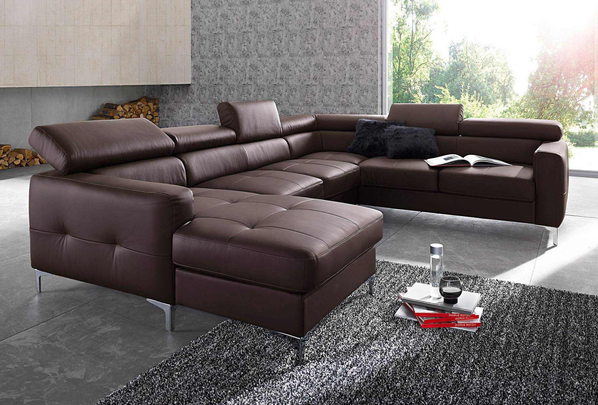 COTTA Wohnlandschaft »Ecksofa in modernem Design, U-Form« von COTTA