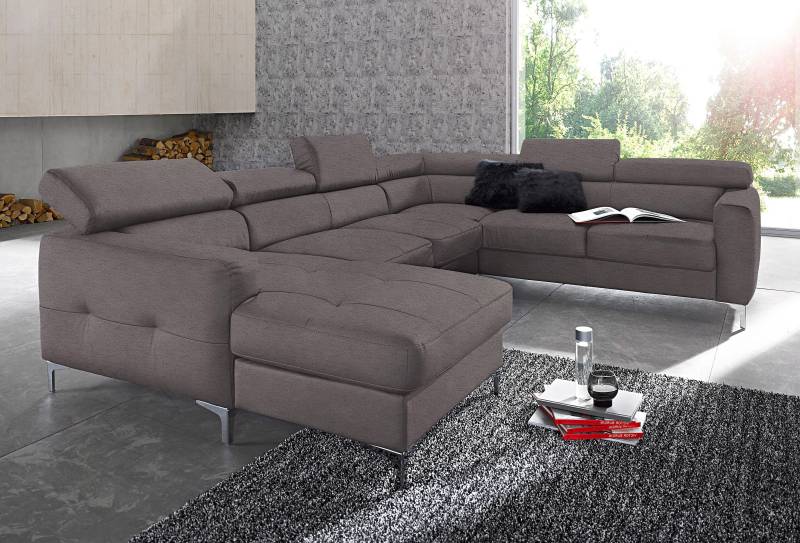 COTTA Wohnlandschaft »Ecksofa in modernem Design, U-Form« von COTTA