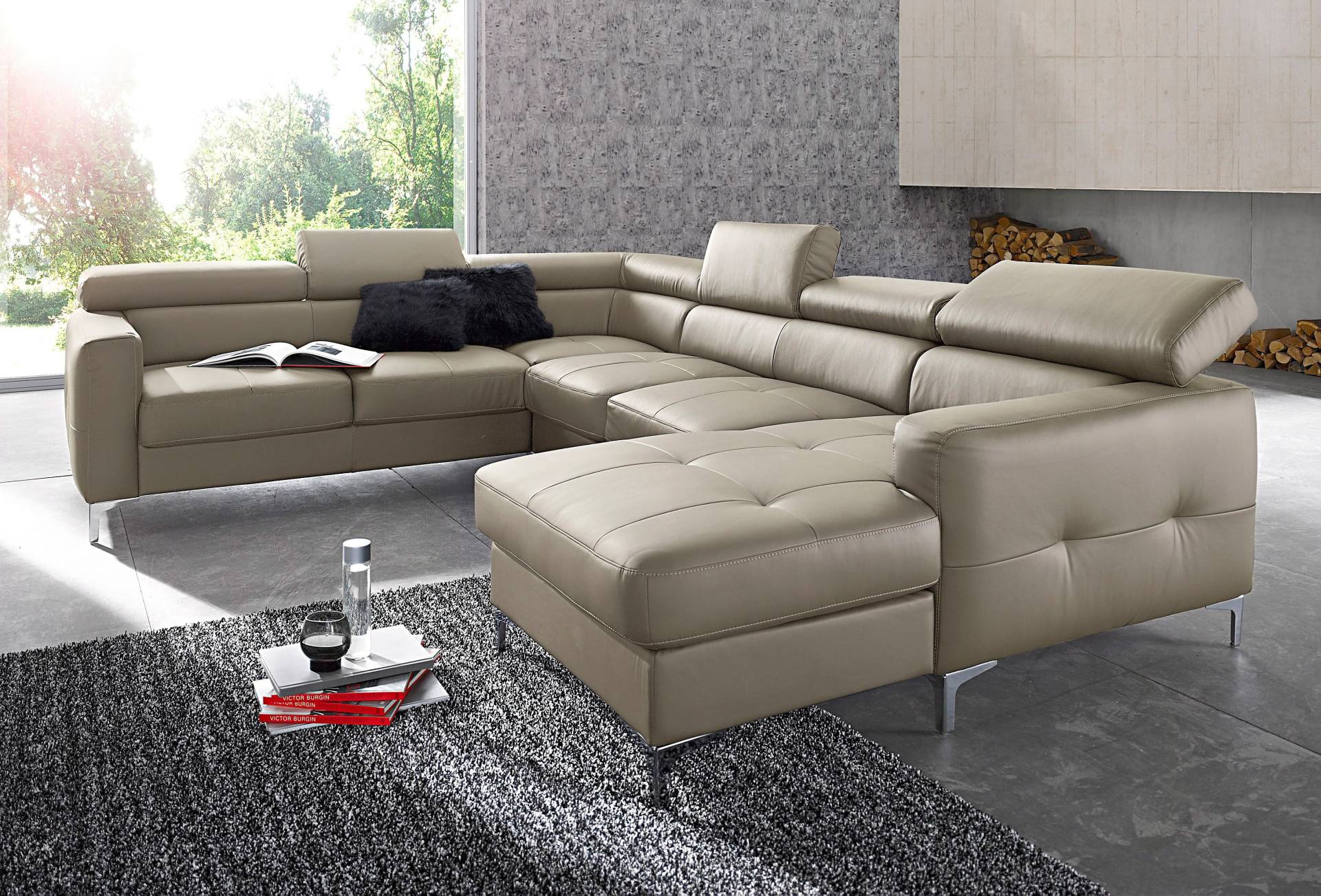 COTTA Wohnlandschaft »Ecksofa in modernem Design, U-Form« von COTTA