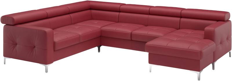 COTTA Wohnlandschaft »Sammy U-Form«, mit Kopfteilverstellung, optional mit Bettfunktion und Bettkasten von COTTA
