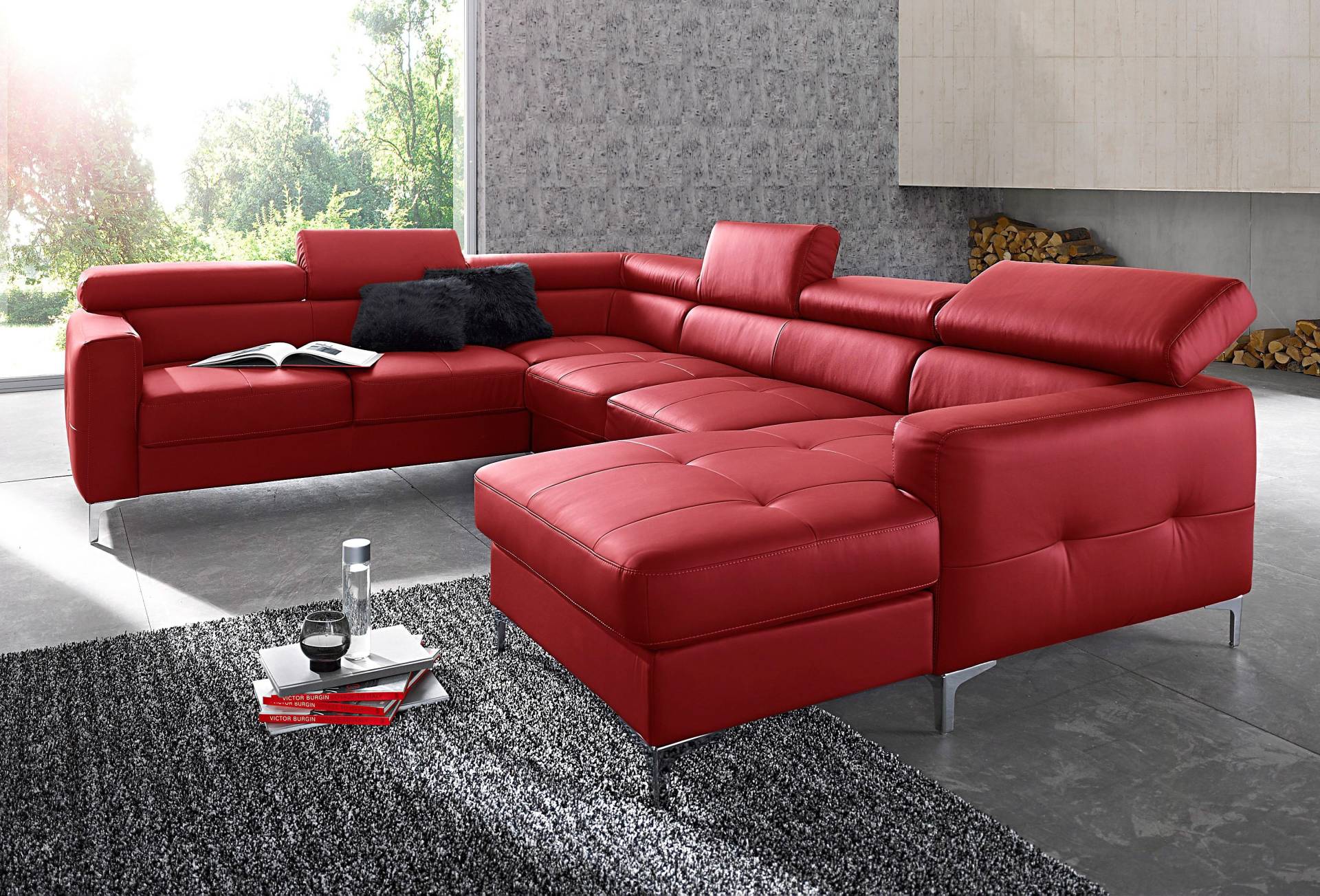 COTTA Wohnlandschaft »Ecksofa in modernem Design, U-Form« von COTTA