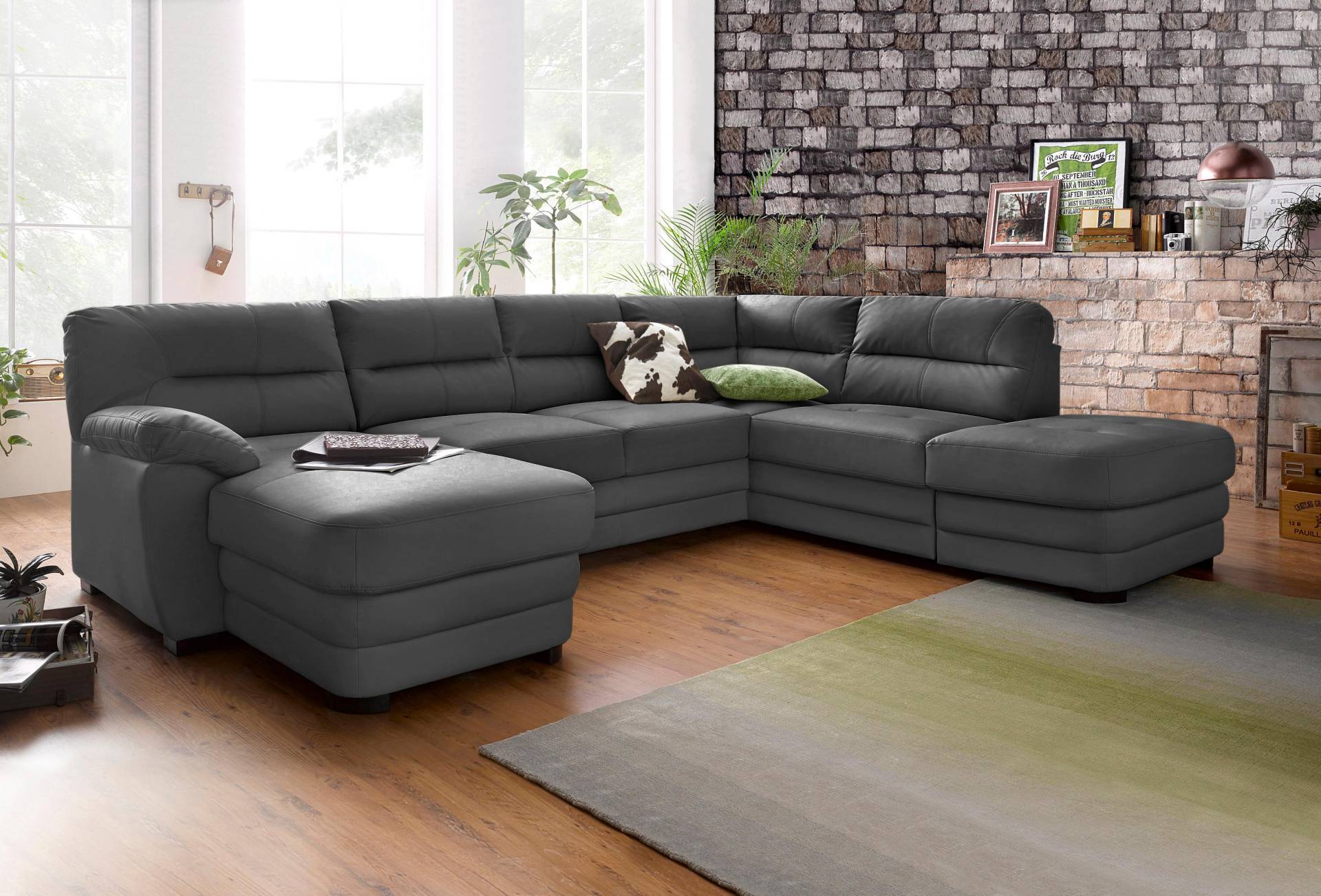 COTTA Wohnlandschaft »Royale U-Form«, wahlweise mit Bettfunktion COTTA Wohnlandschaft »Royale U-Form«, wahlweise mit Bettfunktion von COTTA