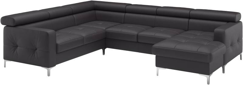 COTTA Wohnlandschaft »Sammy U-Form«, mit Kopfteilverstellung, optional mit Bettfunktion und Bettkasten von COTTA