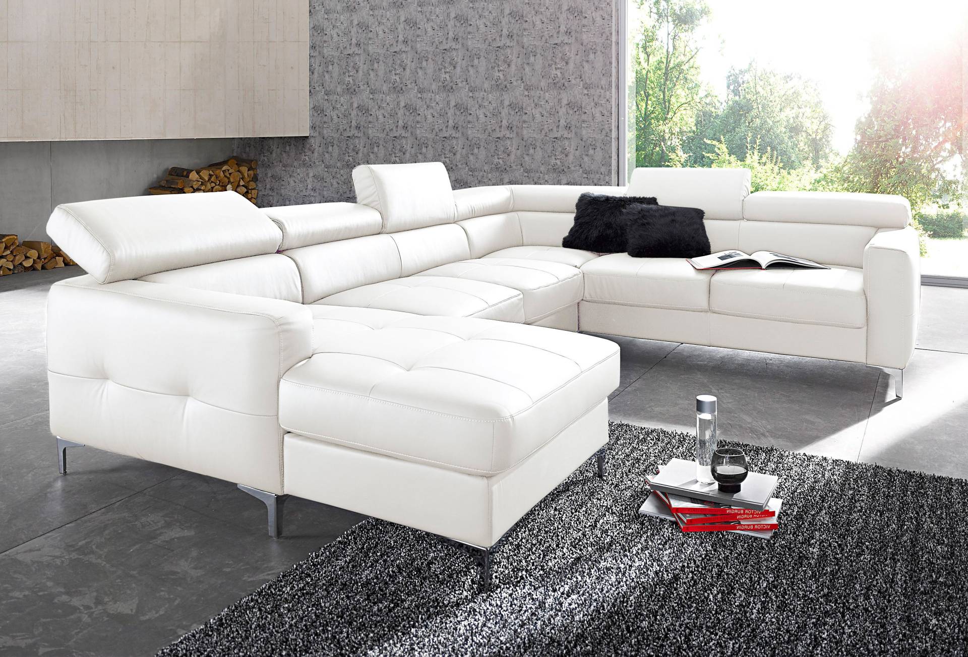 COTTA Wohnlandschaft »Ecksofa in modernem Design, U-Form« von COTTA