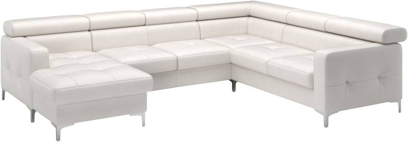 COTTA Wohnlandschaft »Sammy U-Form«, mit Kopfteilverstellung, optional mit Bettfunktion und Bettkasten von COTTA