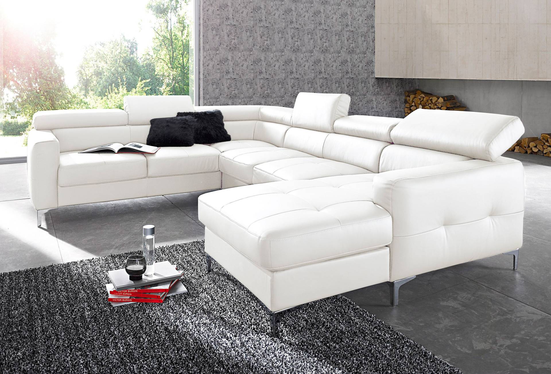 COTTA Wohnlandschaft »Ecksofa in modernem Design, U-Form« von COTTA