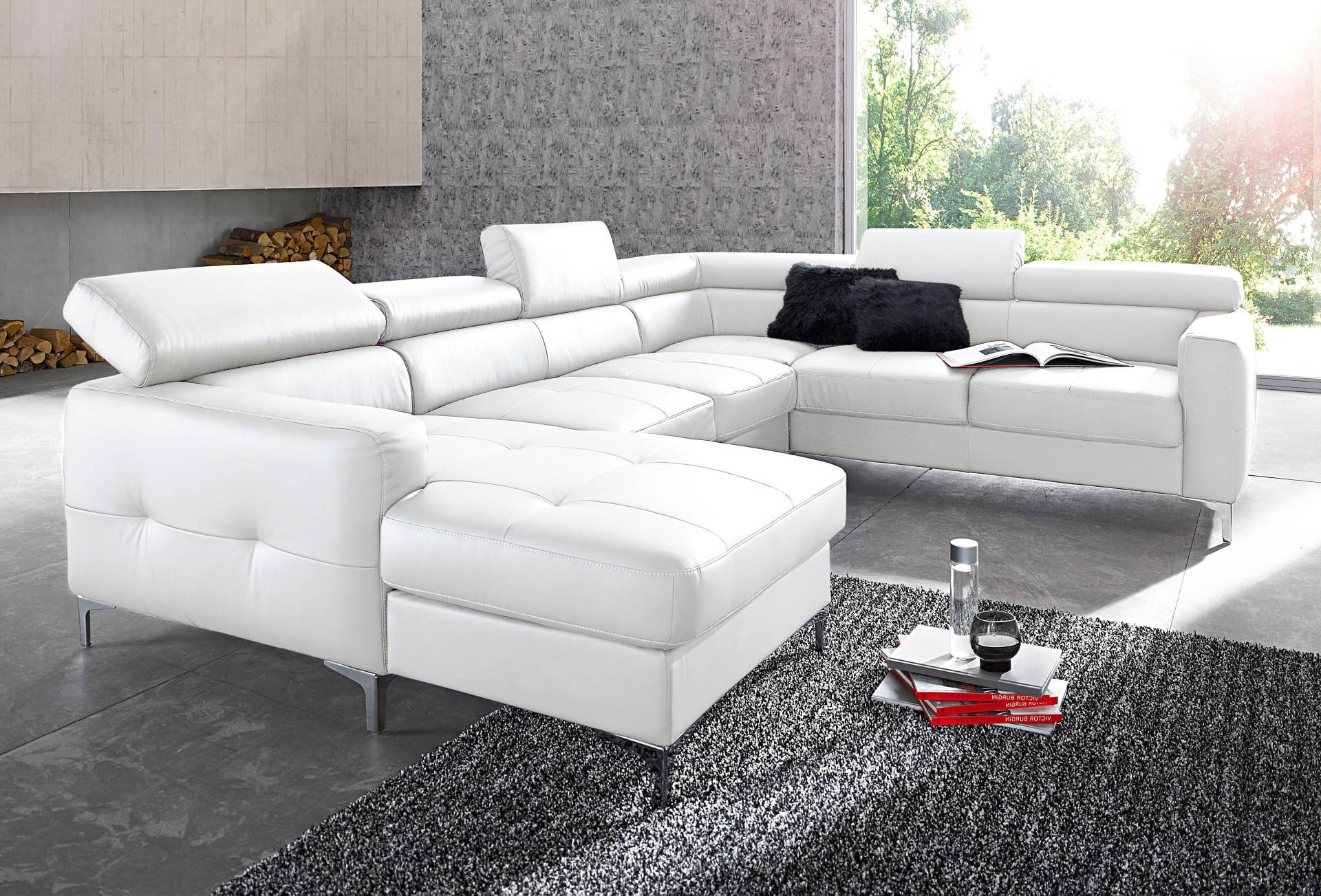 COTTA Wohnlandschaft »Ecksofa in modernem Design, U-Form« von COTTA