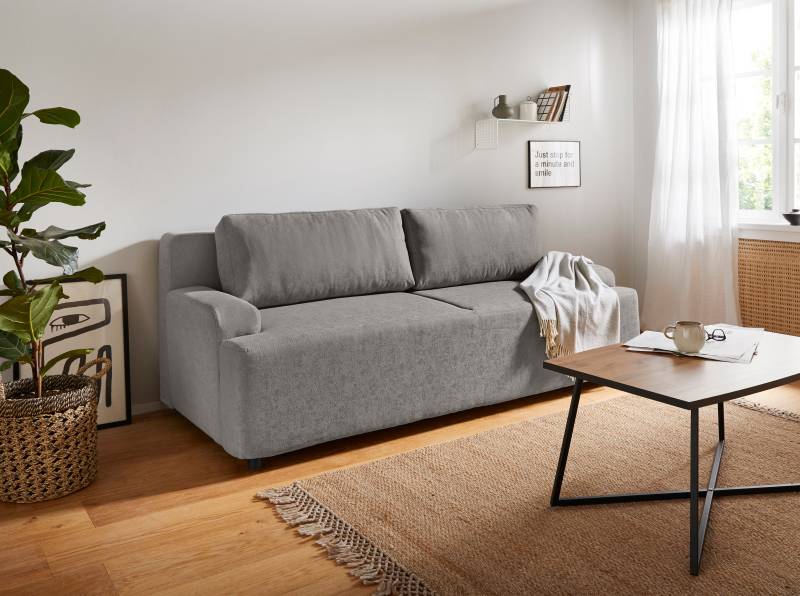 andas Schlafsofa »Halbschlaf«, mit Bettfunktion und Bettkasten von andas
