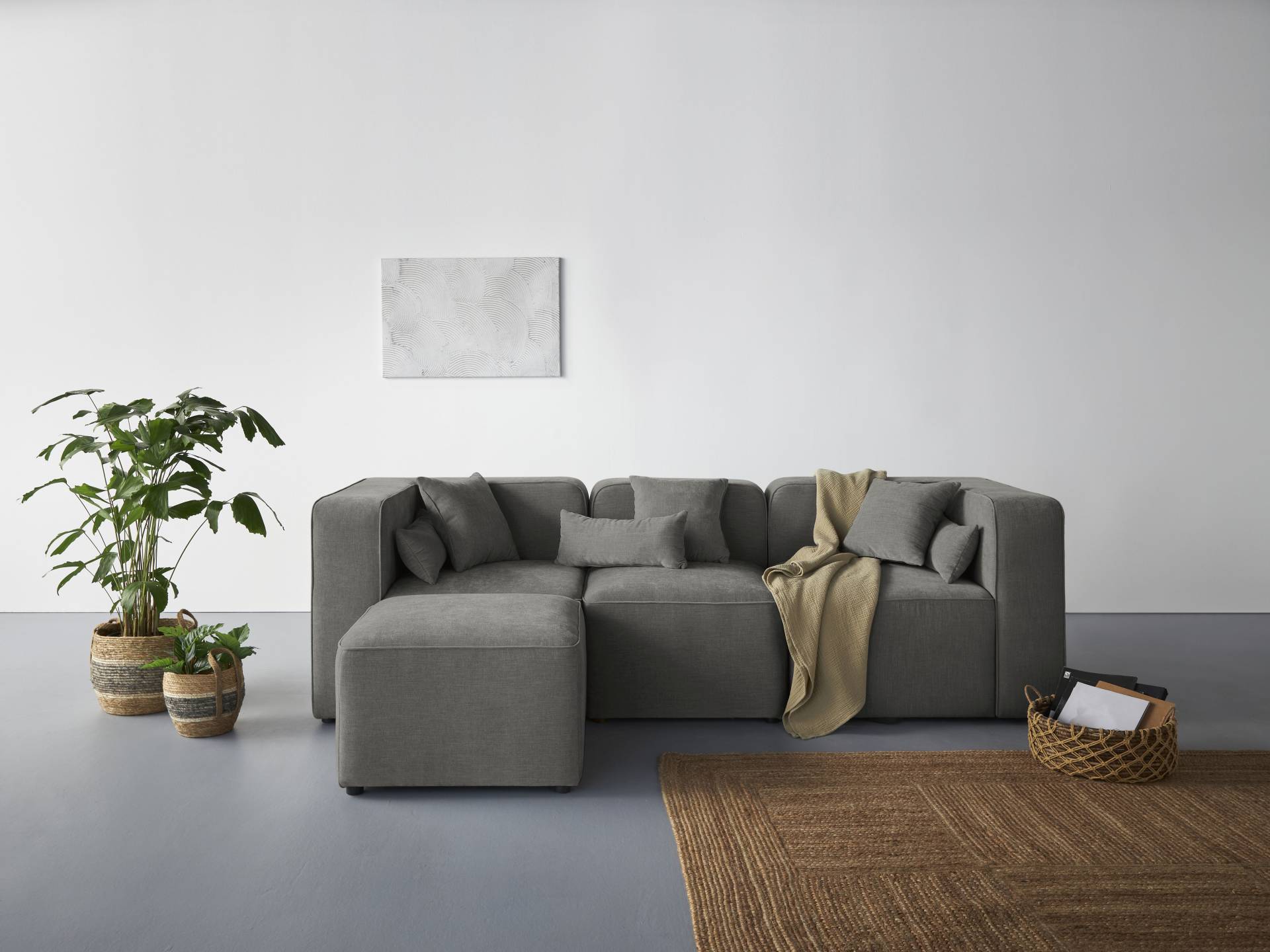 andas 3-Sitzer »Sundstrup L-Form«, Modulserie, individuelle Zusammenstellung andas 3-Sitzer »Sundstrup L-Form«, Modulserie, individuelle Zusammenstellung von andas