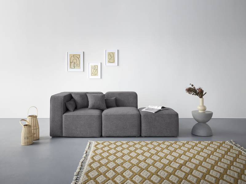 andas 3-Sitzer »Sundstrup«, Modulserie, individuelle Zusammenstellung von andas