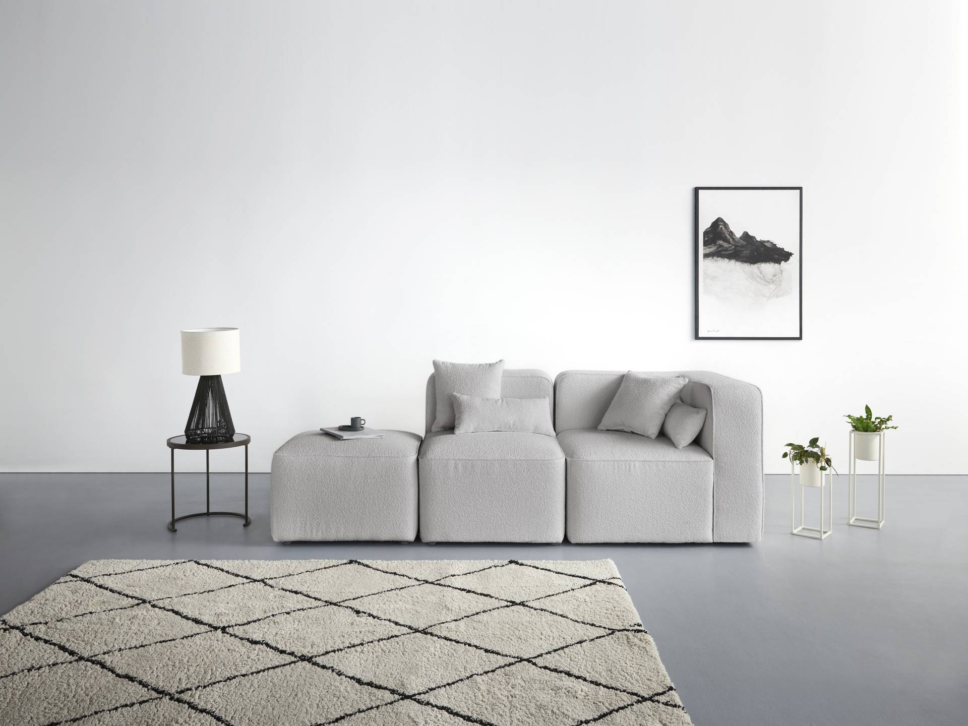 andas 3-Sitzer »Sundstrup«, Modulserie, individuelle Zusammenstellung andas 3-Sitzer »Sundstrup«, Modulserie, individuelle Zusammenstellung von andas