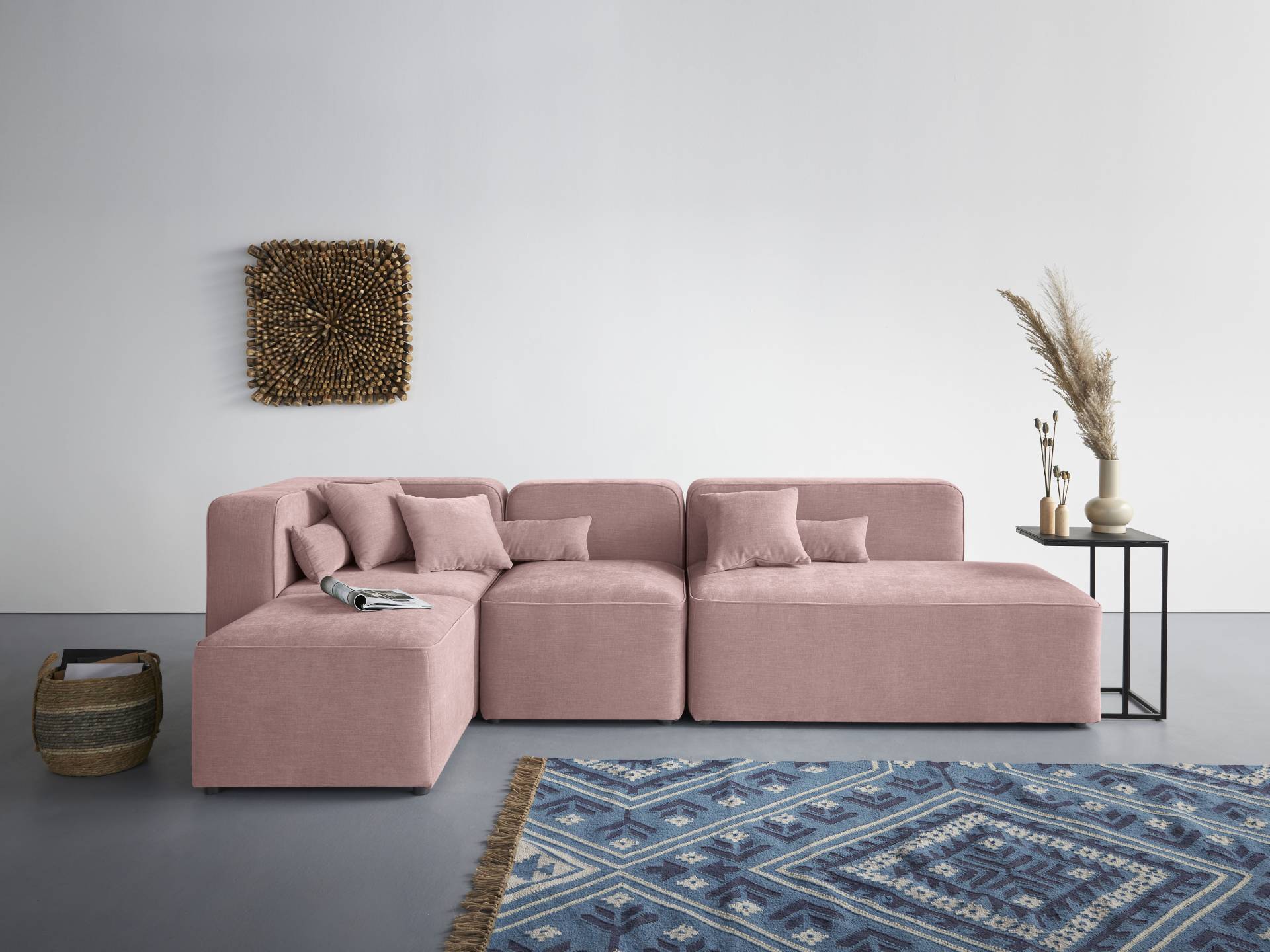 andas Ecksofa »Sundstrup L-Form«, Modulserie, individuelle Zusammenstellung von andas