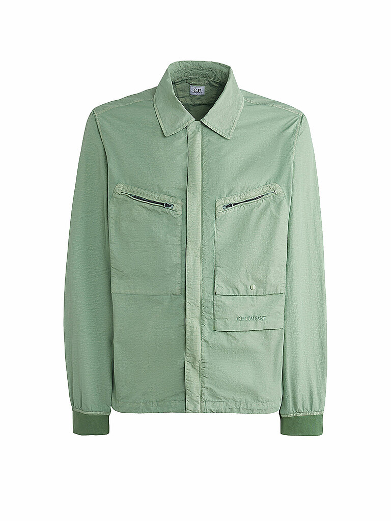 CP COMPANY Overshirt hellgrün | M von CP Company