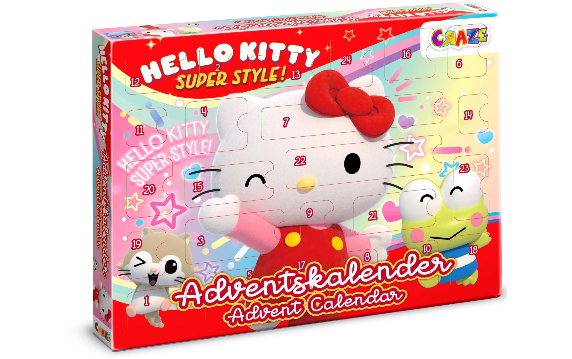 CRAZE Adventskalender »Hello Kitty 2024«, ab 3 Jahren CRAZE Adventskalender »Hello Kitty 2024«, ab 3 Jahren von CRAZE