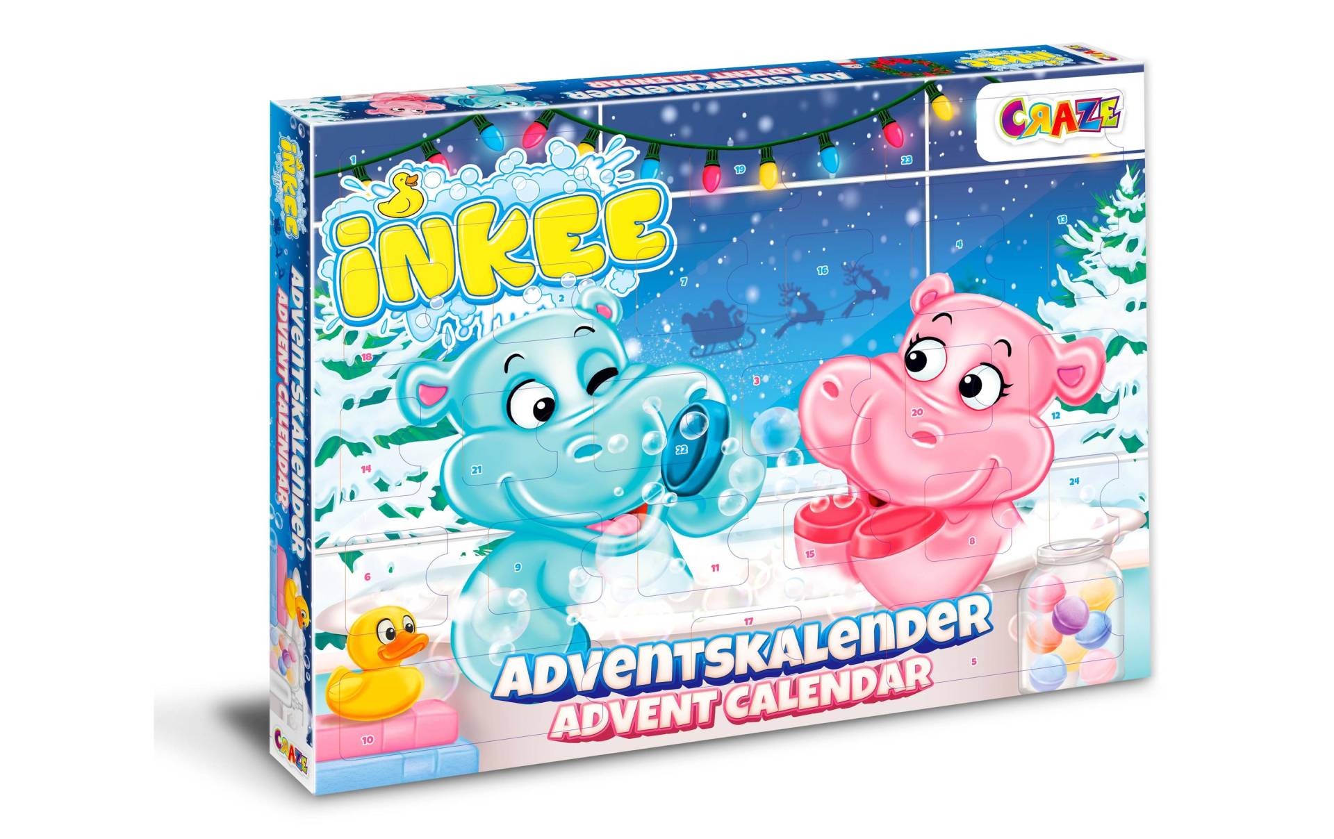CRAZE Adventskalender »Inkee Bath Fu«, ab 3 Jahren CRAZE Adventskalender »Inkee Bath Fu«, ab 3 Jahren von CRAZE