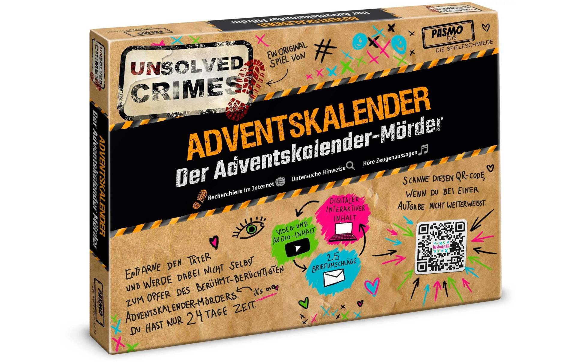 CRAZE Adventskalender »Unsolved Crimes 2024«, ab 3 Jahren CRAZE Adventskalender »Unsolved Crimes 2024«, ab 3 Jahren von CRAZE