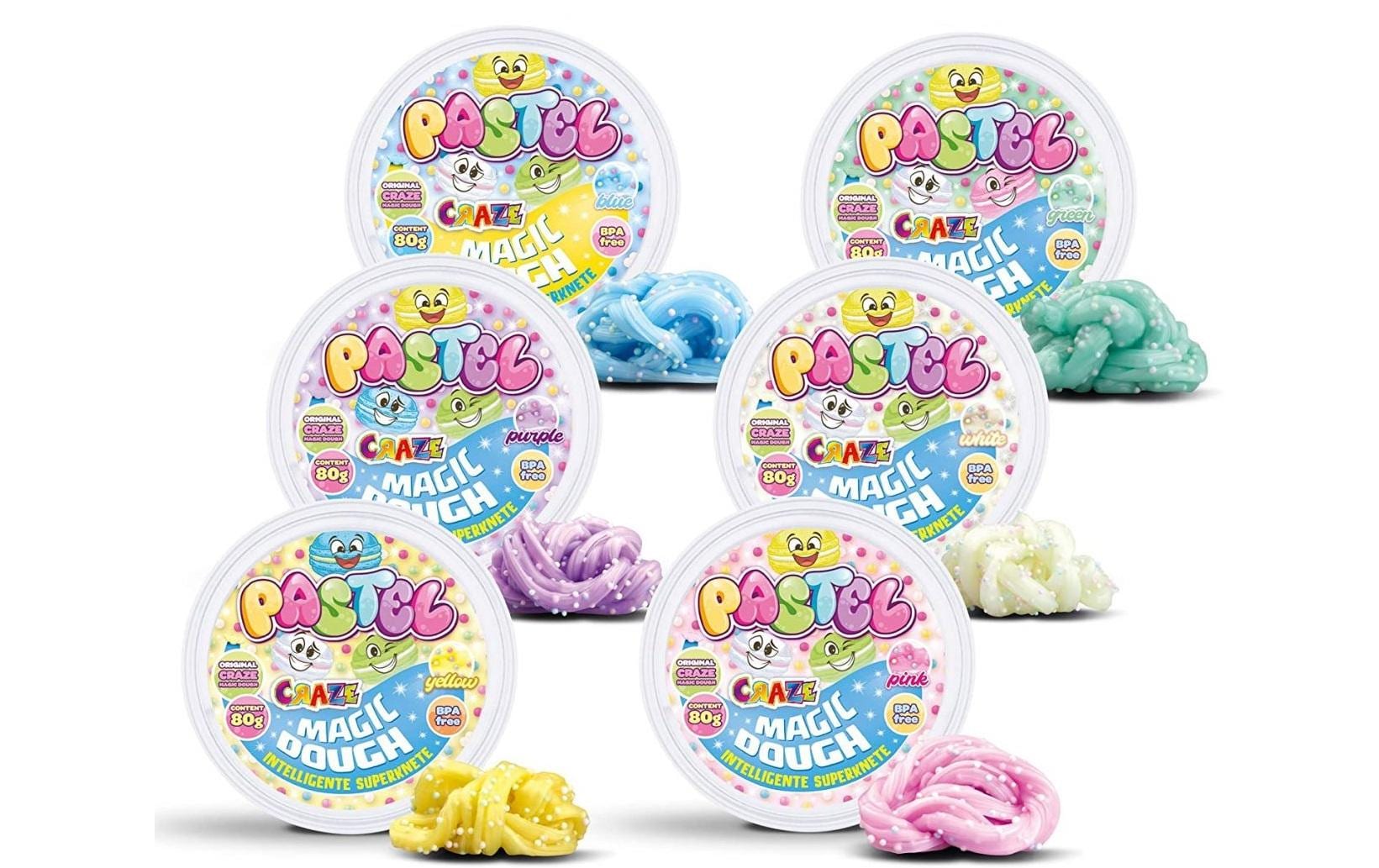 CRAZE Knete »Magic Dough Pastel 80 g assortiert« CRAZE Knete »Magic Dough Pastel 80 g assortiert« von CRAZE