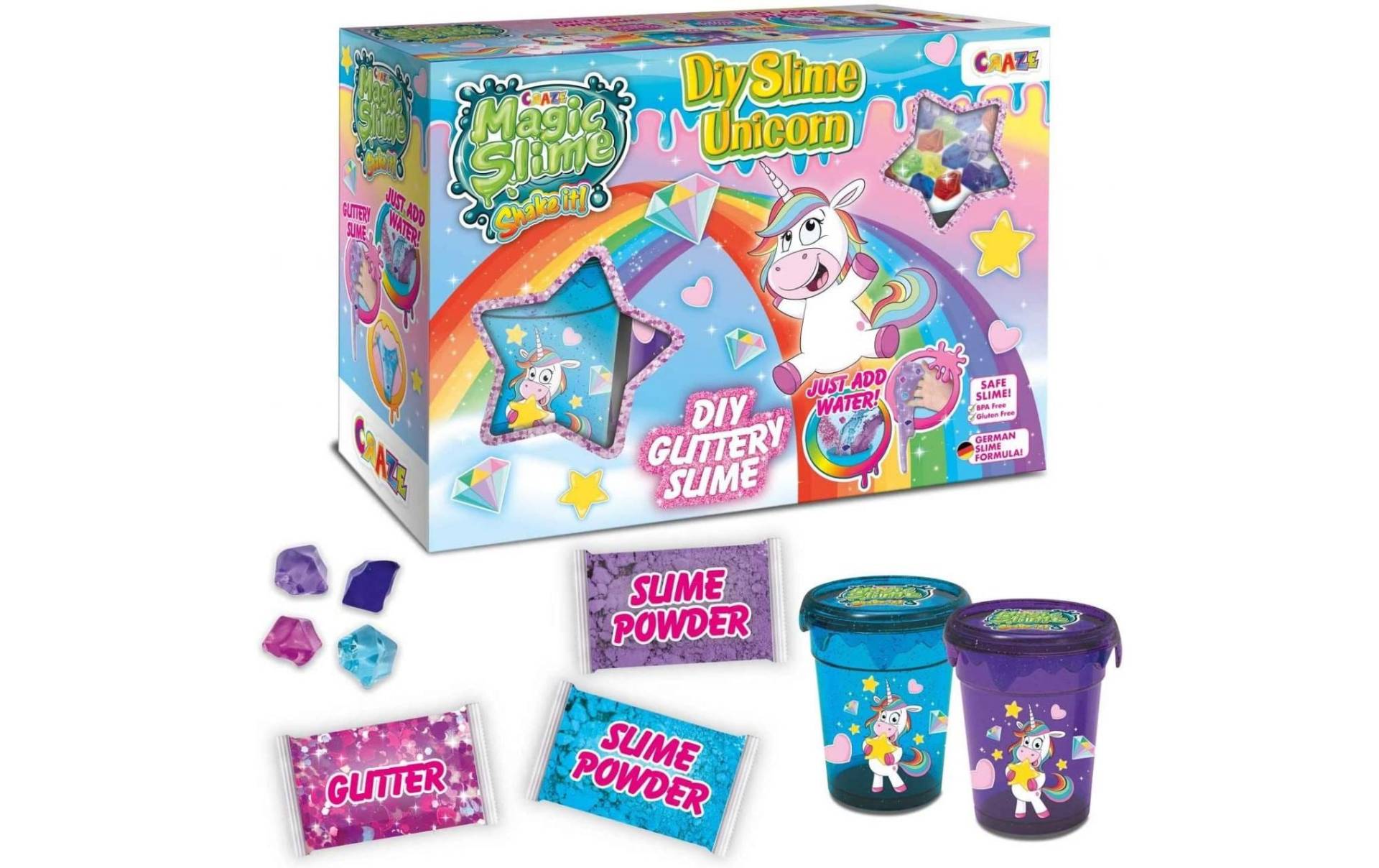CRAZE Knete »Magic Slime DIY Unicorn« CRAZE Knete »Magic Slime DIY Unicorn« von CRAZE