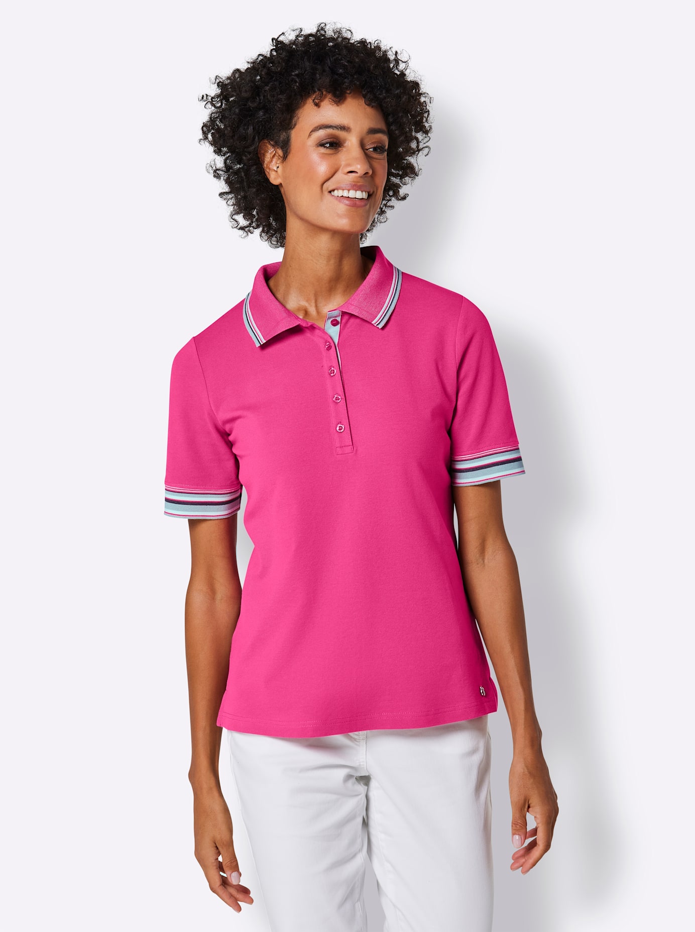 CREATION L PREMIUM Poloshirt »Baumwoll-Shirt«, (1 tlg.) von CREATION L PREMIUM