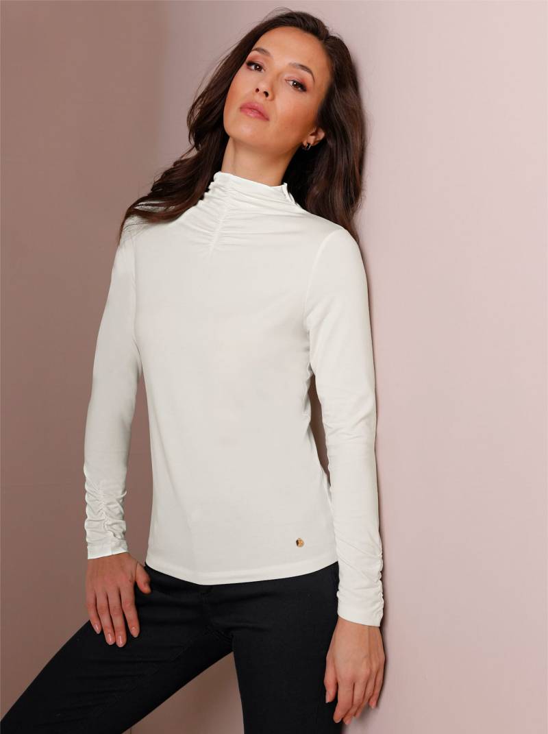 CREATION L PREMIUM Stehkragenshirt »Lyocell-Shirt«, (1 tlg.) von CREATION L PREMIUM